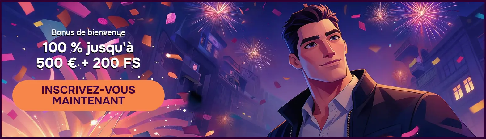 BinnaryBet Casino FR Promo Banner